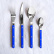 Bestekset, 24 stuks,-Bistrot, Lapis blue - Sabre Paris