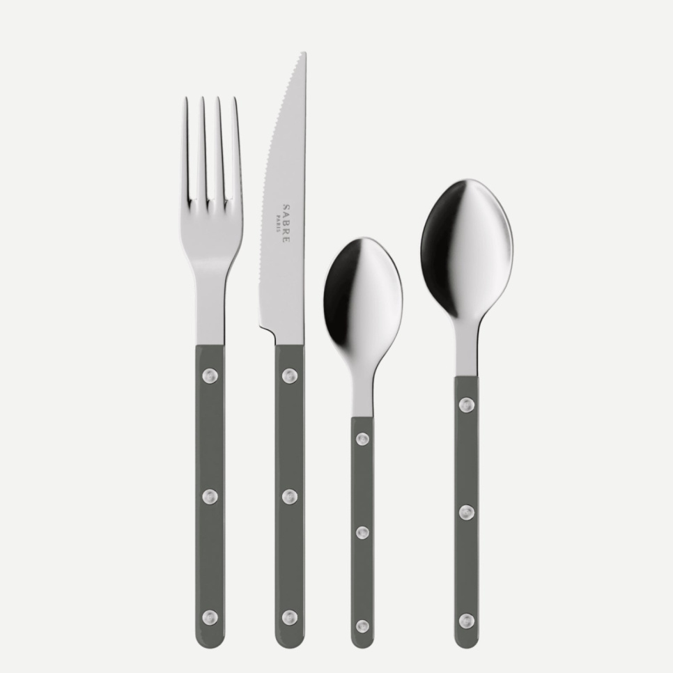Bestekset, 4 stuks,-Bistrot, Dark grey - Sabre Paris in de groep Tafelschikking / Bestek / Bestek bij The Kitchen Lab (2195-32374)