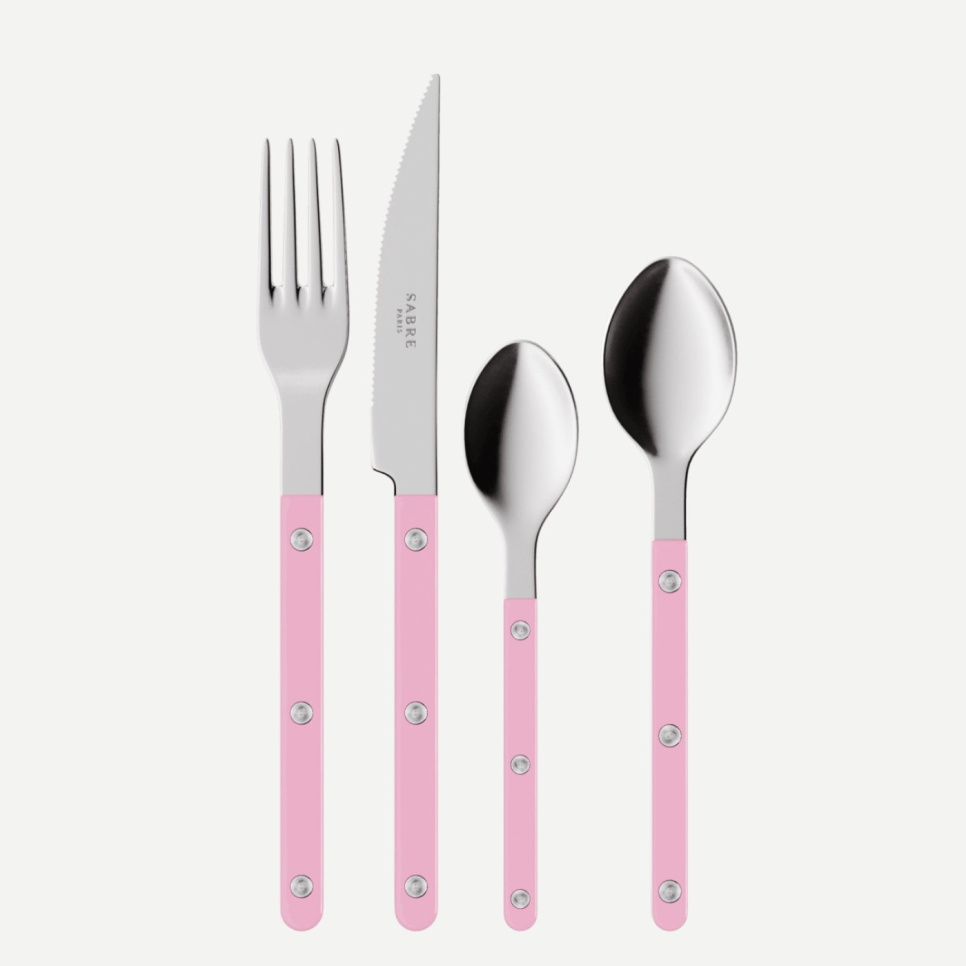 Bestekset, 4 stuks,-Bistrot, Pink - Sabre Paris in de groep Tafelschikking / Bestek / Bestek bij The Kitchen Lab (2195-32381)