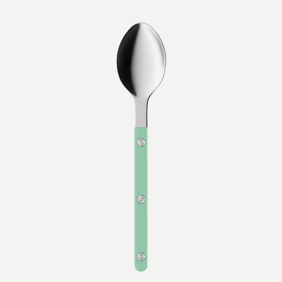 Dessertlepel,-Bistrot, Pastel green - Sabre Paris in de groep Tafelschikking / Bestek / Lepels bij The Kitchen Lab (2195-32404)
