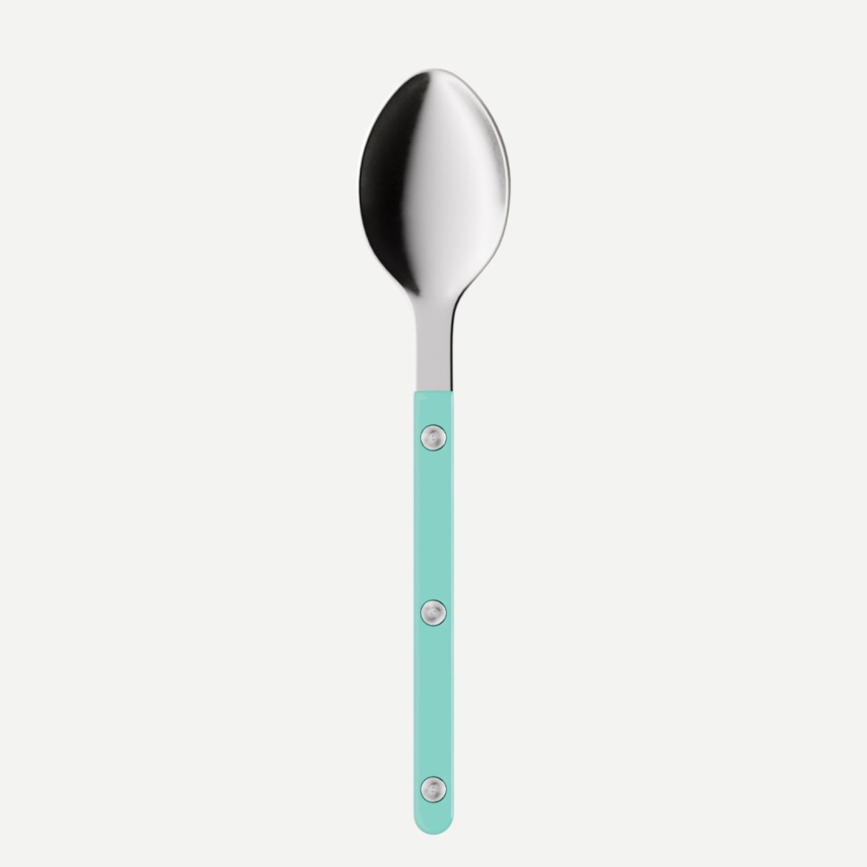 Dessertlepel,-Bistrot, Turquoise - Sabre Paris in de groep Tafelschikking / Bestek / Lepels bij The Kitchen Lab (2195-32408)