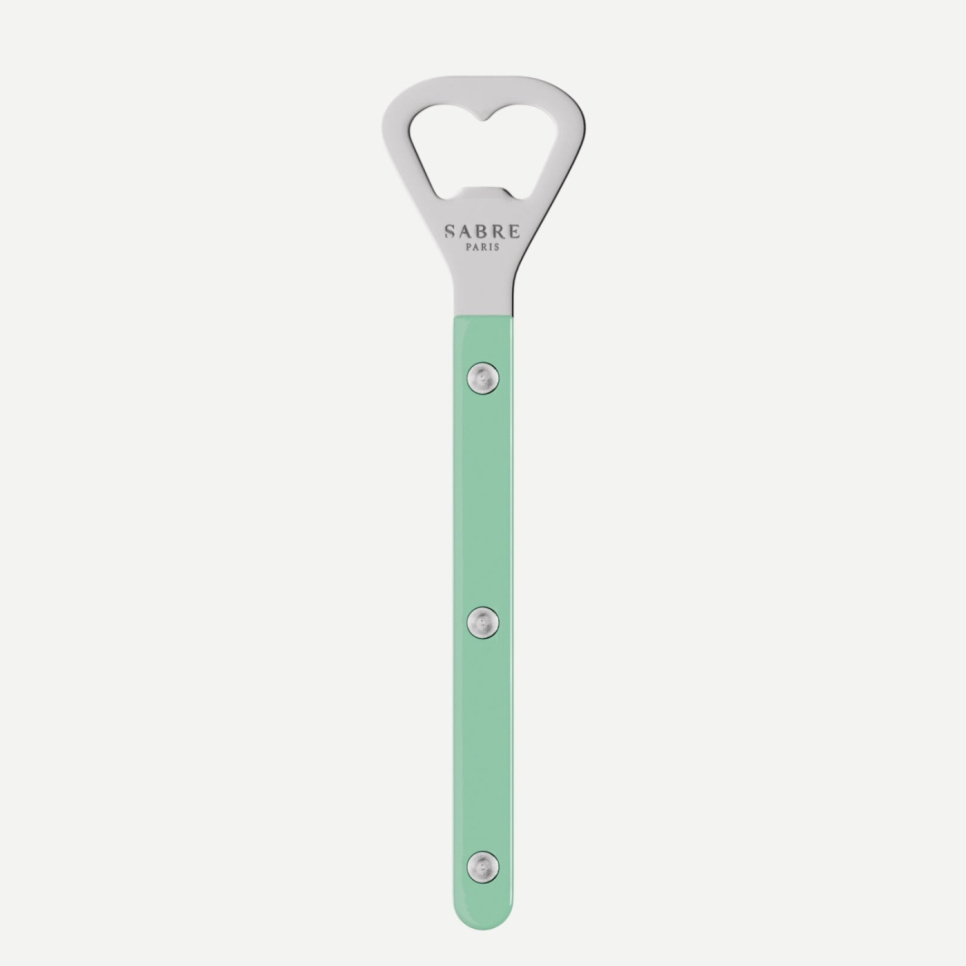 Flesopener,-Bistrot, Pastel green - Sabre Paris in de groep Koken / Keukengerei / Kurkentrekkers, doppen & blikopeners bij The Kitchen Lab (2195-32430)