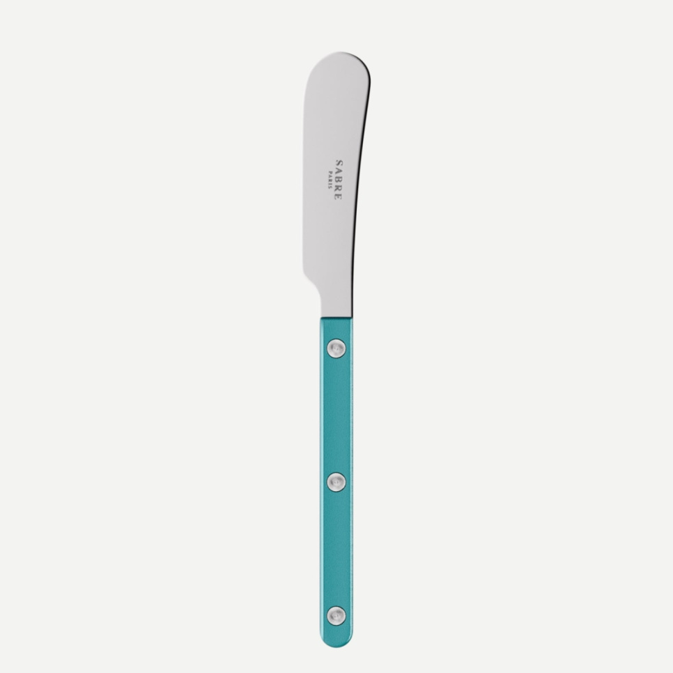 Botermes,-Bistrot Pearly, Turquoise - Sabre Paris in de groep Tafelschikking / Bestek / Boter messen bij The Kitchen Lab (2195-32559)