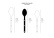 Dessertlepel, Bistrot Teak - Sabre Paris