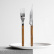 Bestekset, 4-delig, Bistrot Teak - Sabre Paris
