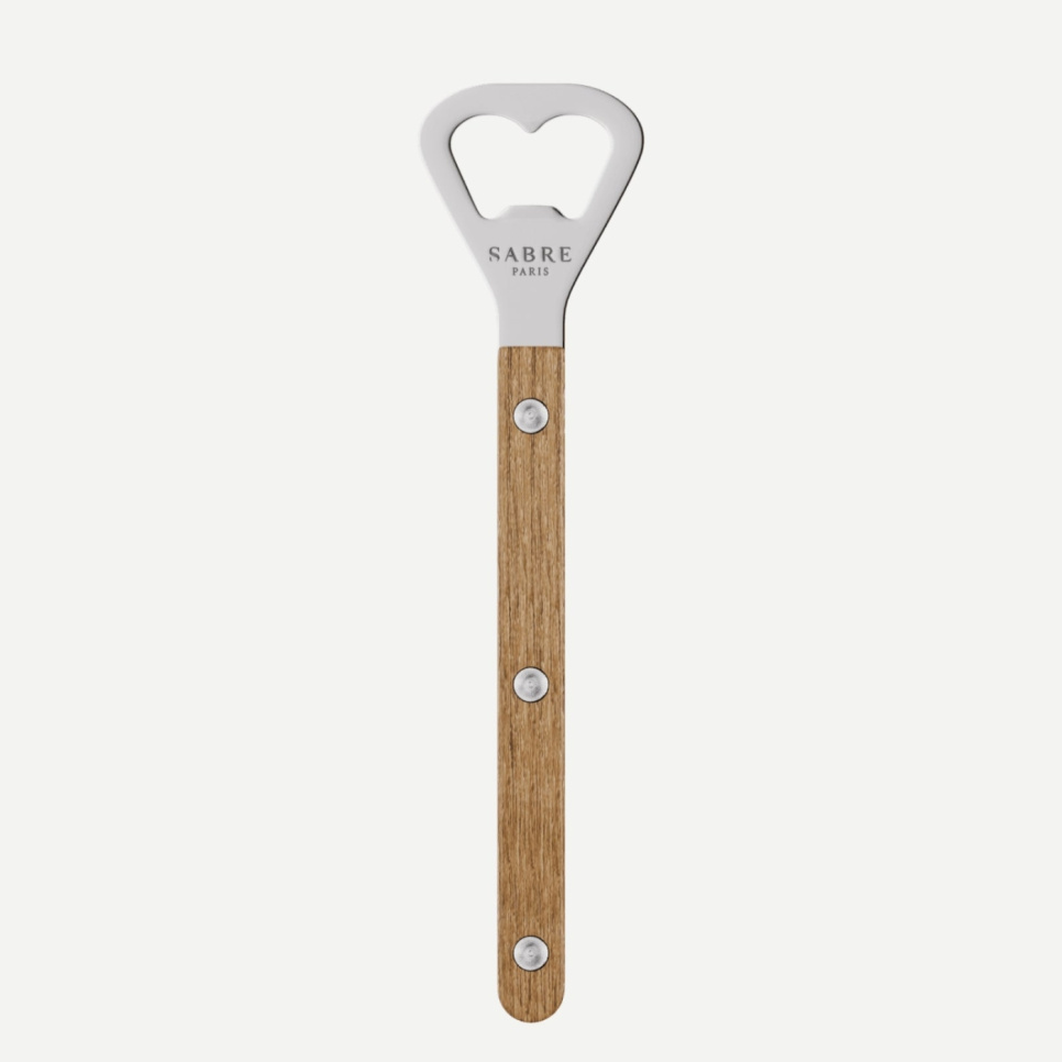 Flesopener, Bistrot Teak - Sabre Paris in de groep Koken / Keukengerei / Kurkentrekkers, doppen & blikopeners bij The Kitchen Lab (2195-33271)