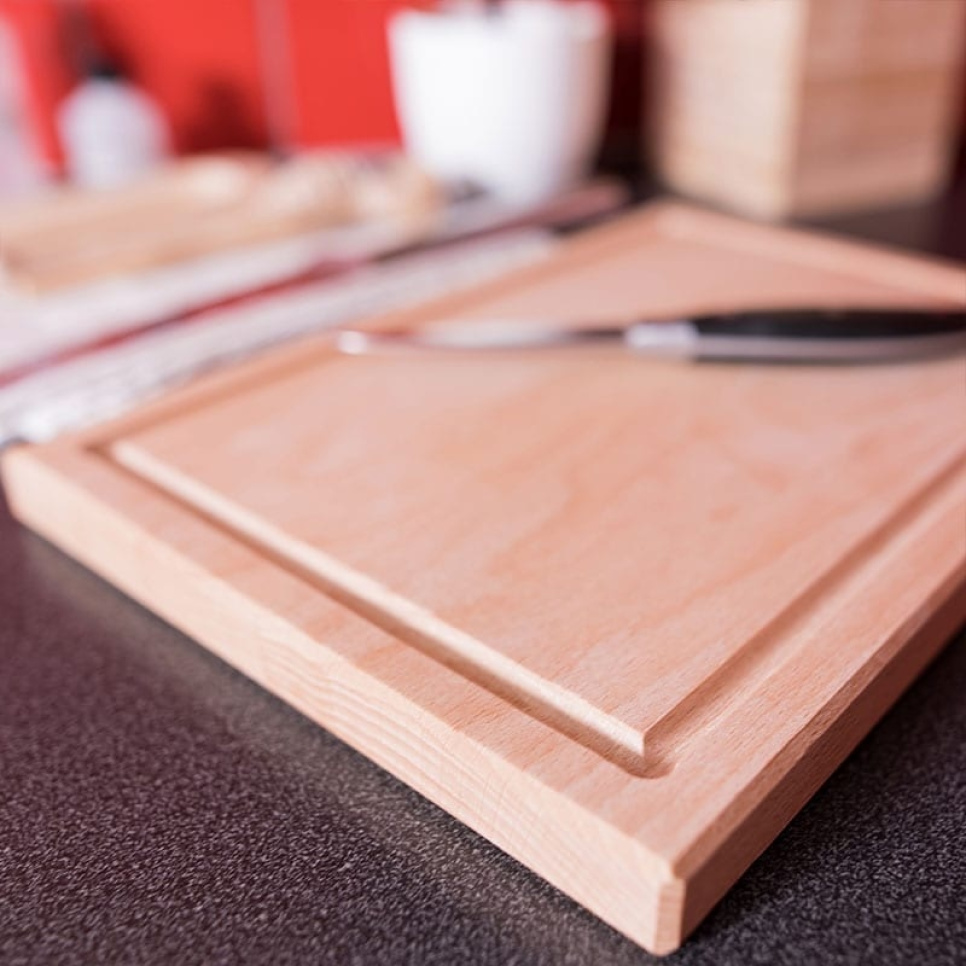 Trancheerplank in geoliede beuk, 30x21 cm - AT-Line