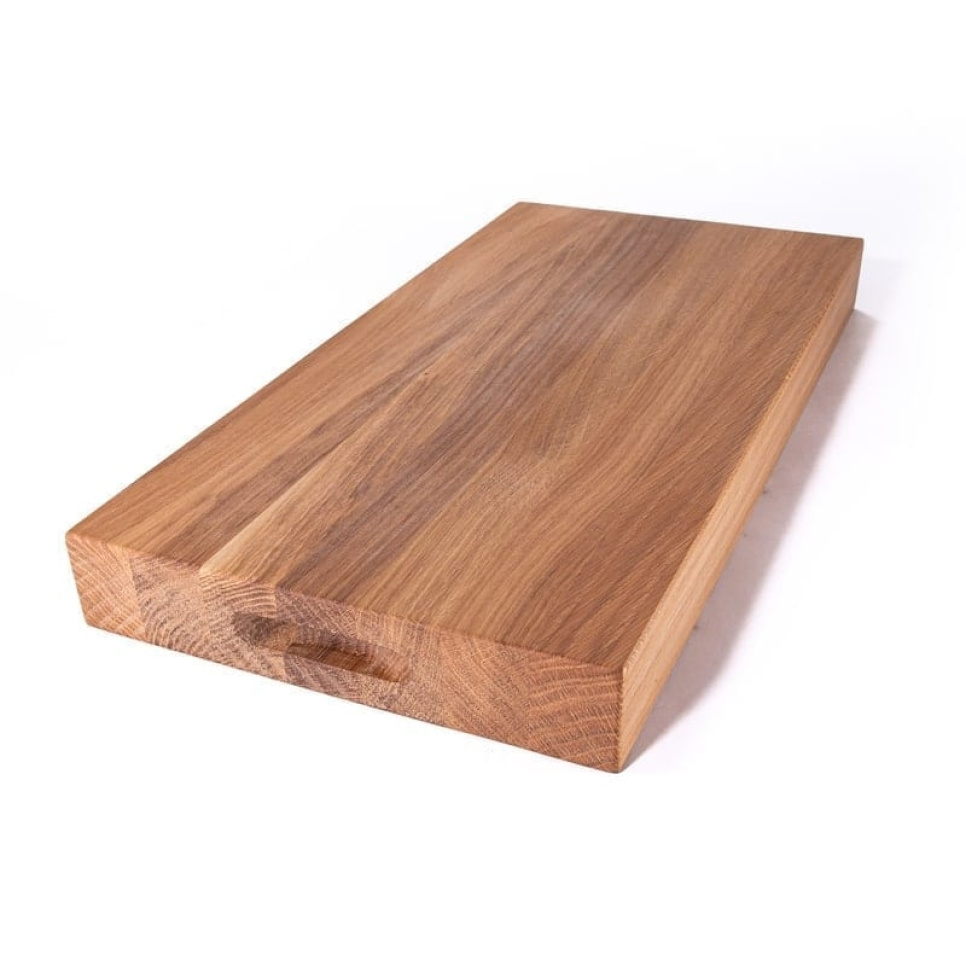 Eiken plank met handgreep, geolied, 70x40x4 cm - AT-Line in de groep Koken / Keukengerei / Snijplanken bij The Kitchen Lab (2212-30535)