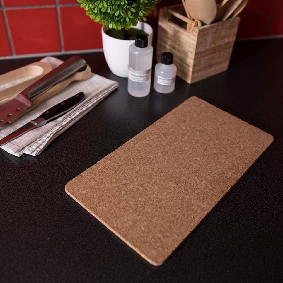 Kurk onderlegger voor plankstek plank, 32x17 cm - AT-Line