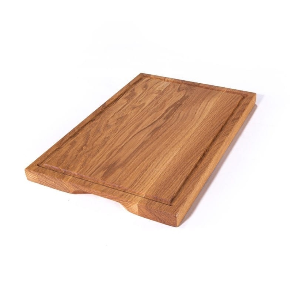 Snijplank in geoliede eik, Eenvoudig, 35x25 cm - AT-Line
