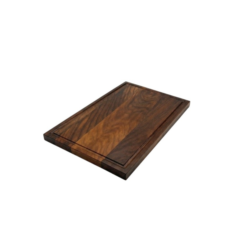 Snijplank in geoliede walnoot, Eenvoudig, 35x25 cm - AT-Line
