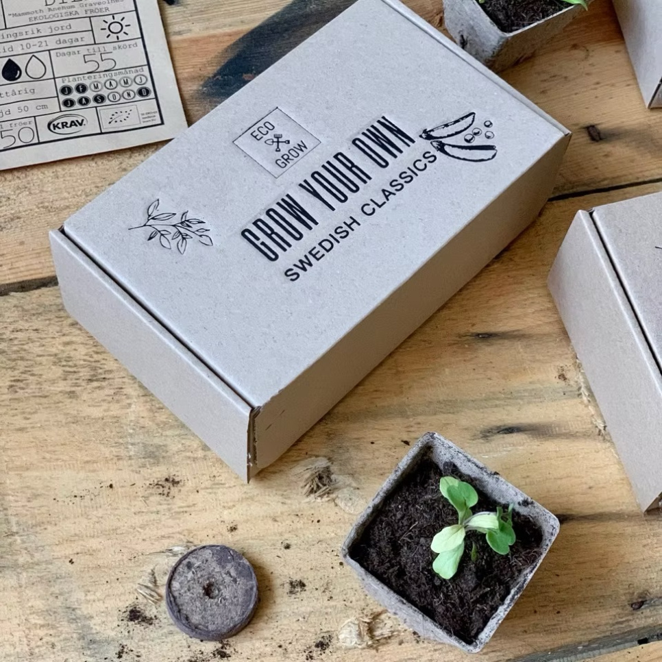 Kweekset verplicht gelabeld, Swedish Classics (4 stuks) - Eco Grow in de groep Koken / Koloniaal bij The Kitchen Lab (2214-31555)