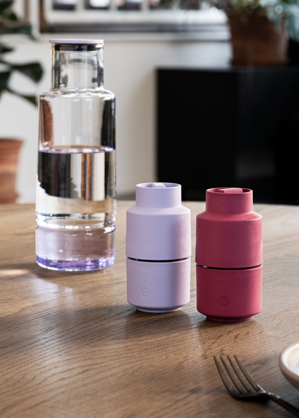 Pepermolen Billund, 12 cm - Crushgrind - Beetroot