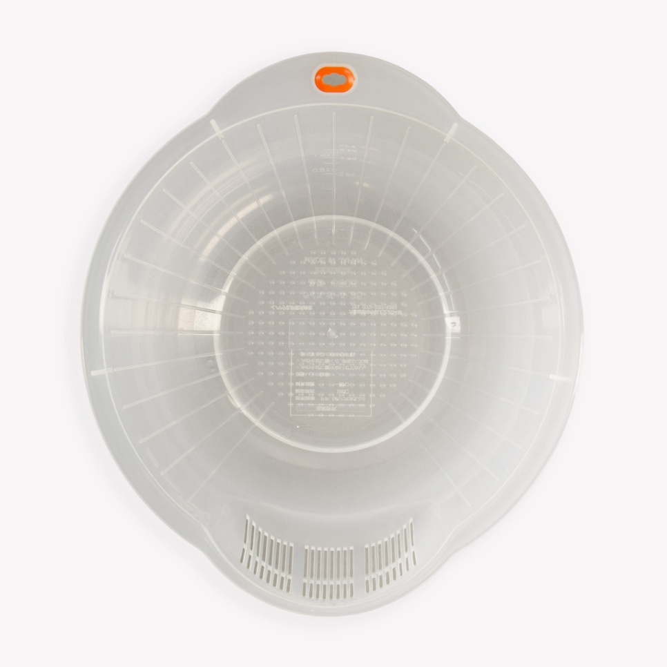 Japanse plastic rijstkom