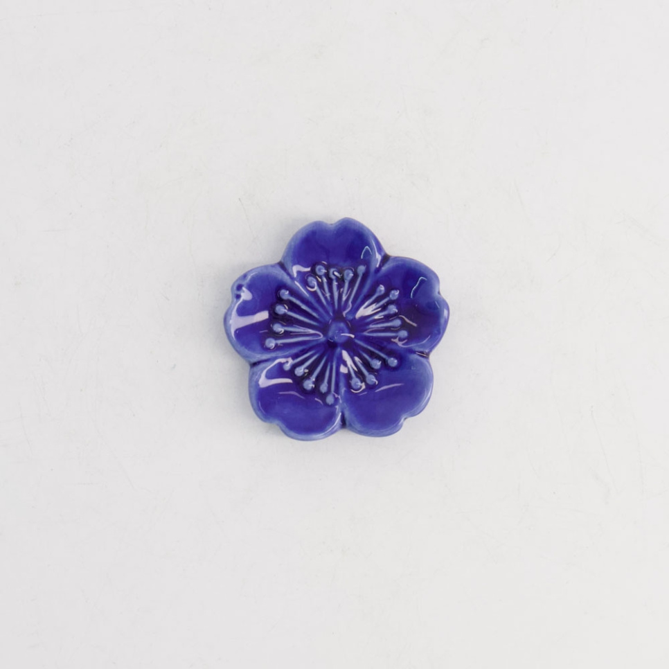 Steun voor eetstokjes, Sakura - Blauw