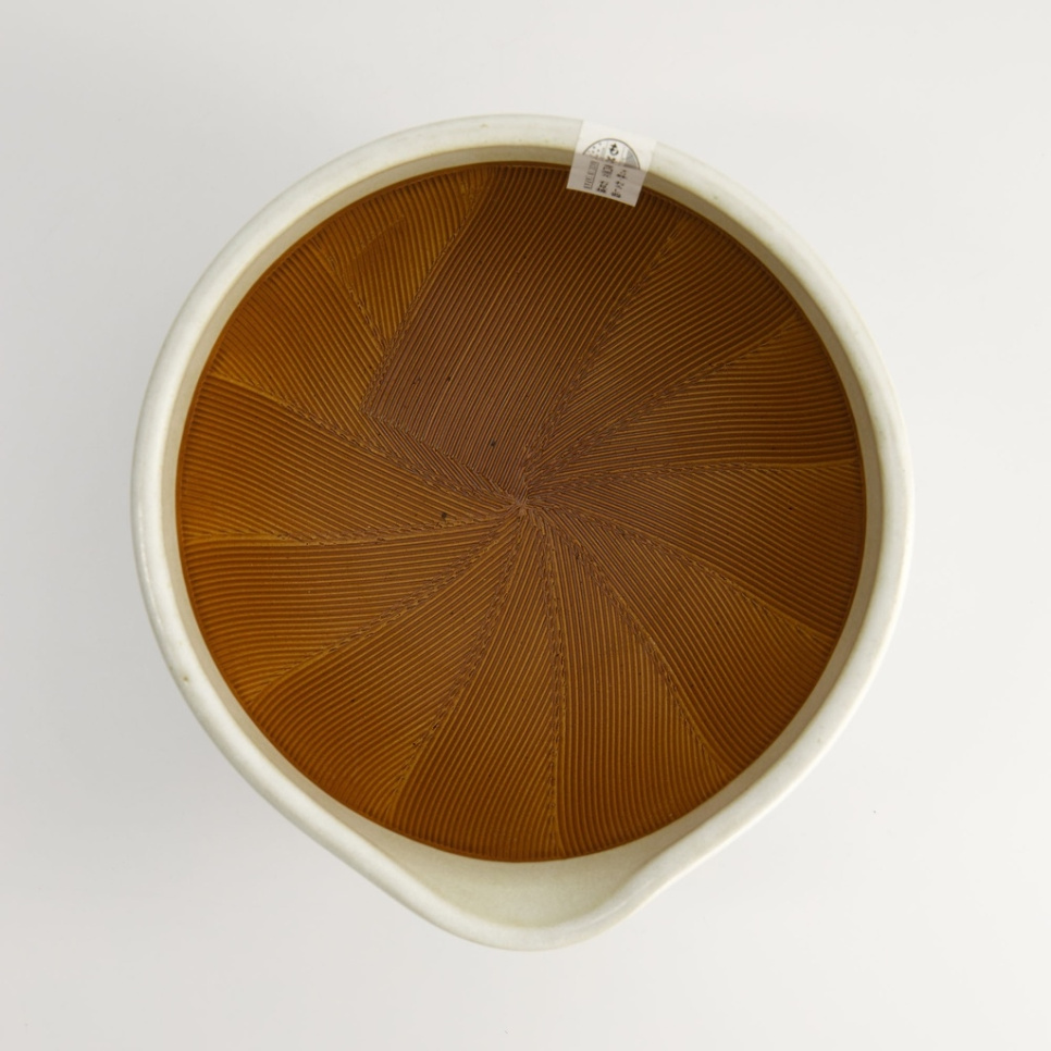 Japanse vijzel, Suribachi, Wit 18,5 cm