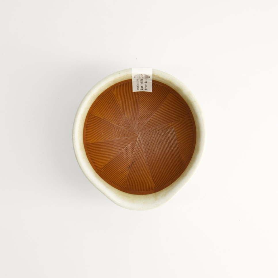 Japanse vijzel, Suribachi, Wit 12 cm