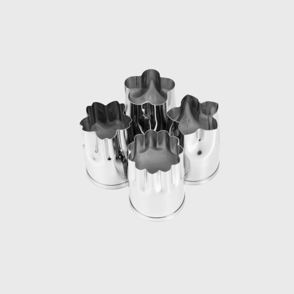 Japanse groentestempelvormen, 4-pack, groot - Ken in de groep Koken / Keukengerei / Aziatische keuken bij The Kitchen Lab (2252-35237)