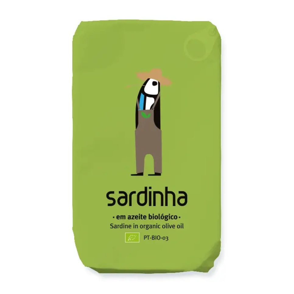 Sardines in Biologische Olijfolie, 120 g - Sardinha in de groep Koken / Koloniaal bij The Kitchen Lab (2253-35972)