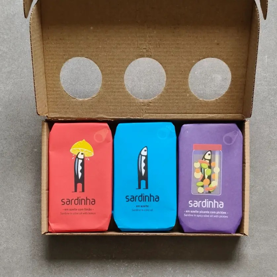 Sardines 3-pack, Gemengde soorten - Sardinha