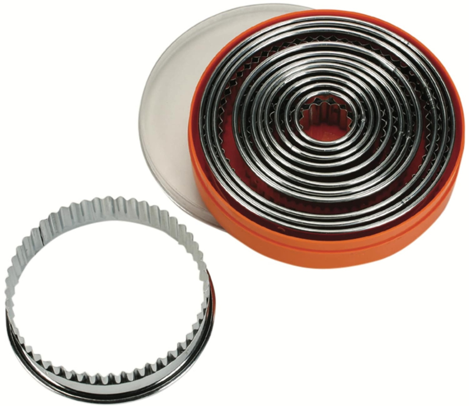 Golvende ronde uitstekers, set van 12 stuks - Schneider in de groep Bakken / Bakgerei / Snijders & bakringen bij The Kitchen Lab (2254-33773)