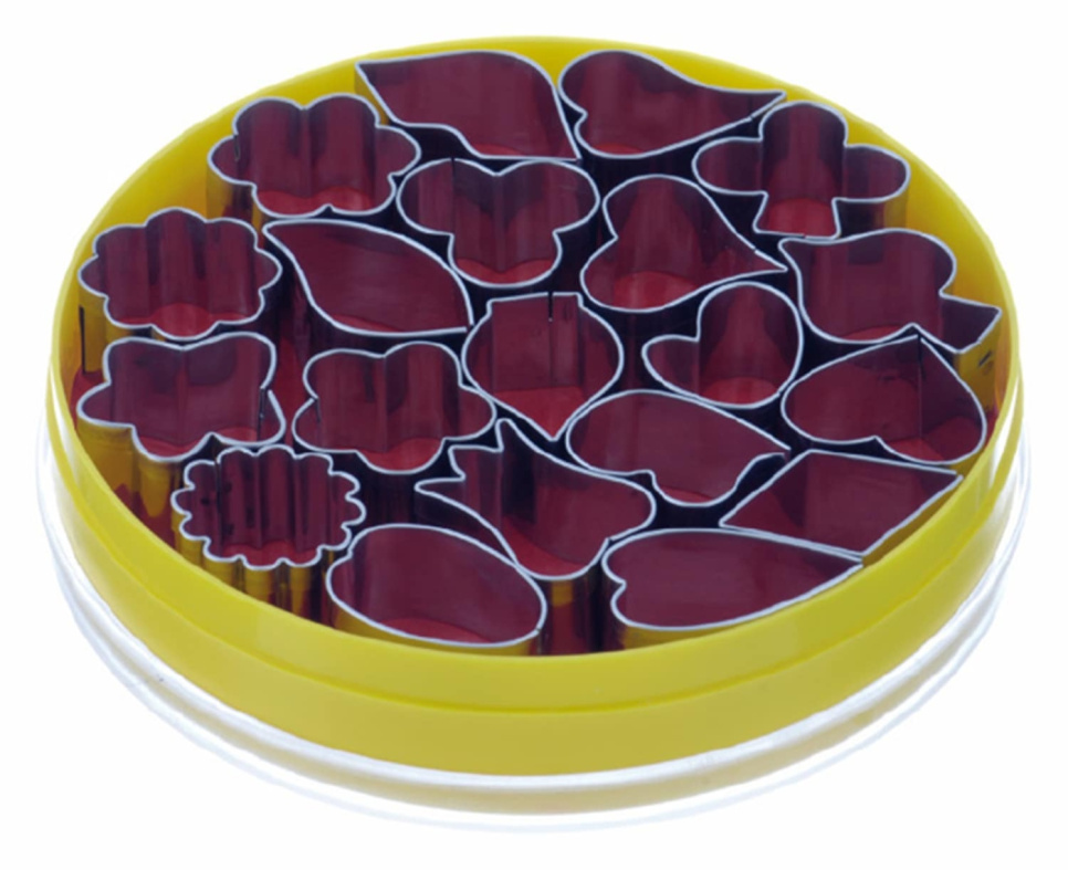 Kleine uitstekers, gemengde bloemenvormen, set van 20 stuks - Schneider in de groep Bakken / Bakgerei / Snijders & bakringen bij The Kitchen Lab (2254-33785)