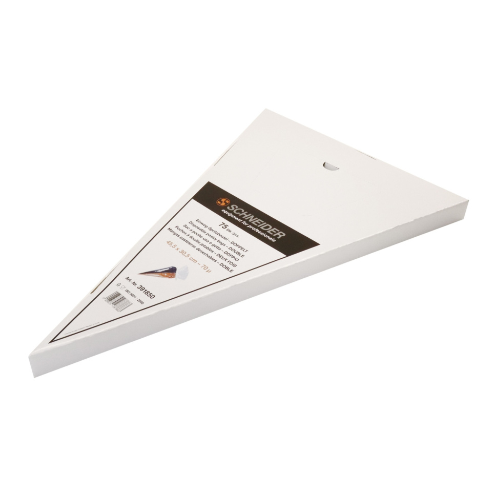 Spuitzakken voor twee vullingen, 75-pak - Schneider