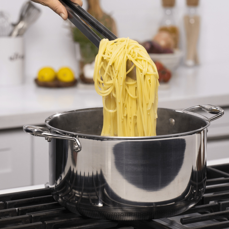 Kookpan met glazen deksel, anti-aanbak, 7,6 L - Hexclad