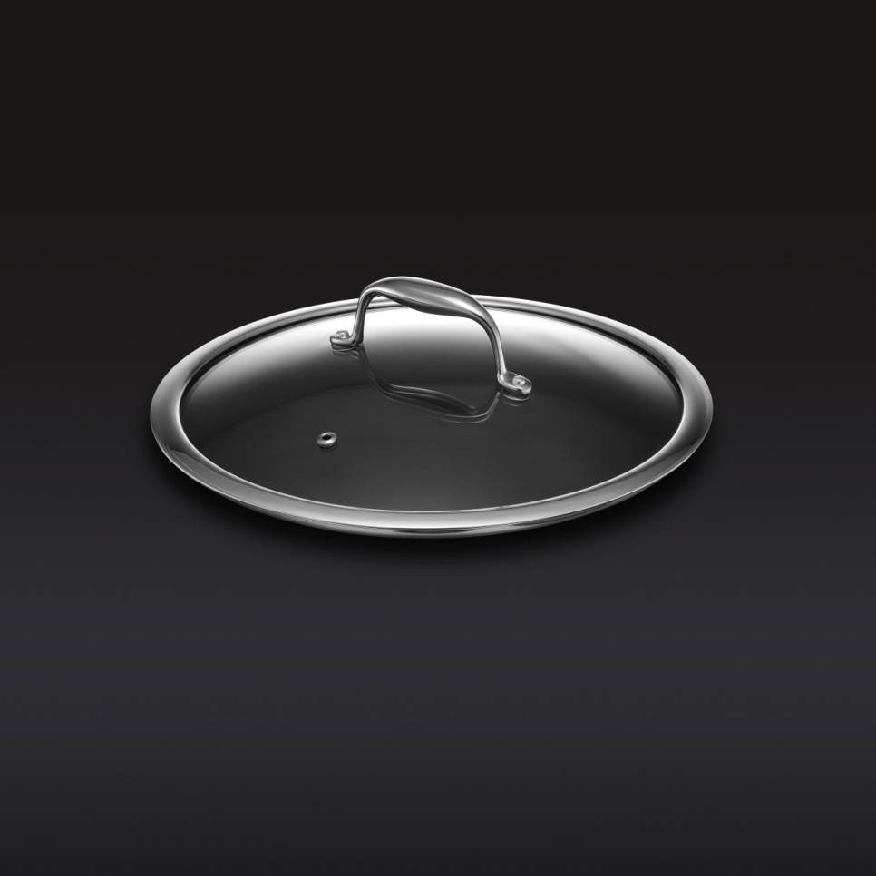 Glazen deksel, 26 cm - Hexclad in de groep Koken / Koekenpan / Accessoires & deksels bij The Kitchen Lab (2262-33387)