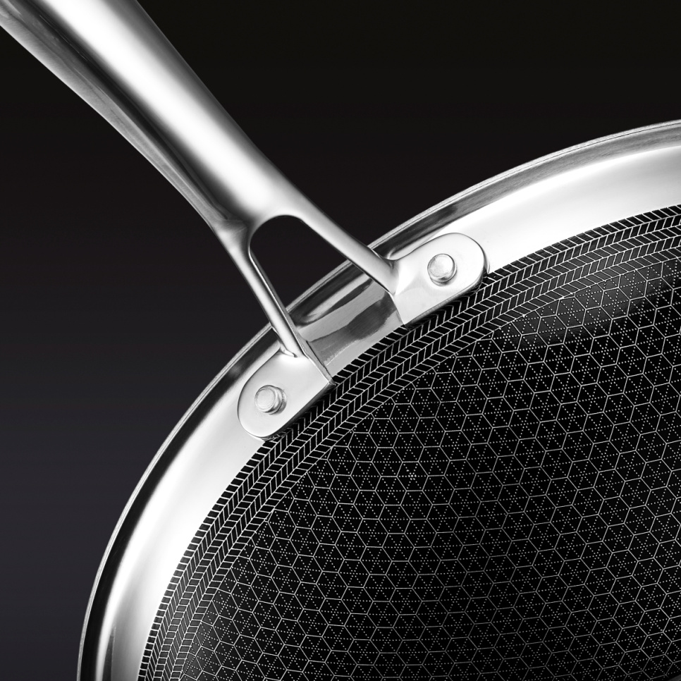 Wokpan, anti-aanbak, 30 cm - Hexclad