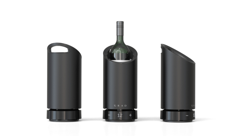 Elektrische Wijnkoeler, No. 1, 2026 Black Edition - Grad