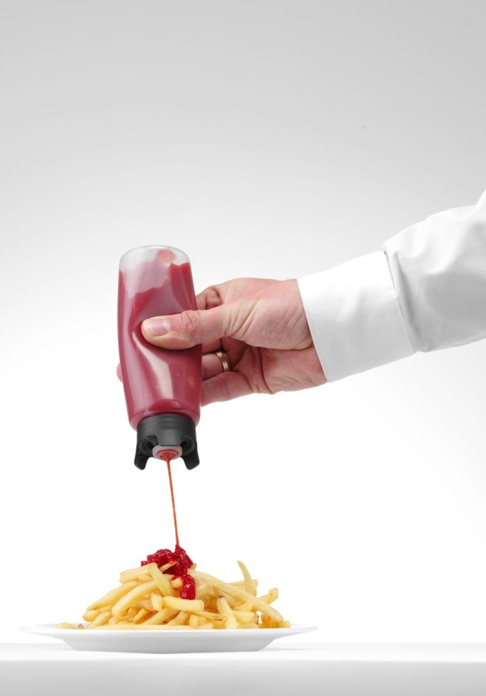 Dressingfles 230 ml, druppelvrij - Hendi