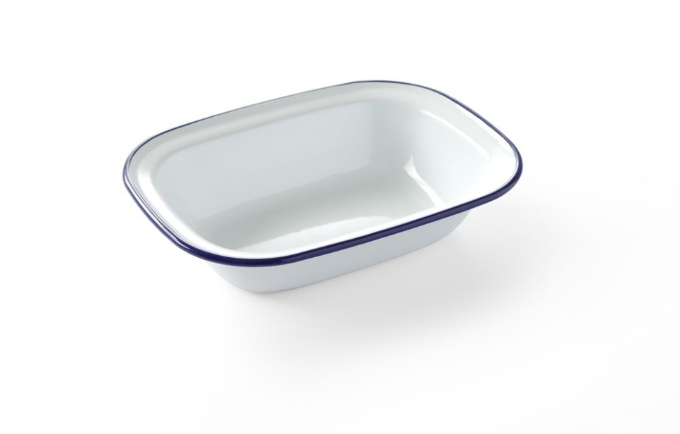 Geëmailleerde kom, 21,5 x 16 cm - Hendi in de groep Tafelschikking / Borden, Kommen & Schotels / Kommen bij The Kitchen Lab (2294-34736)