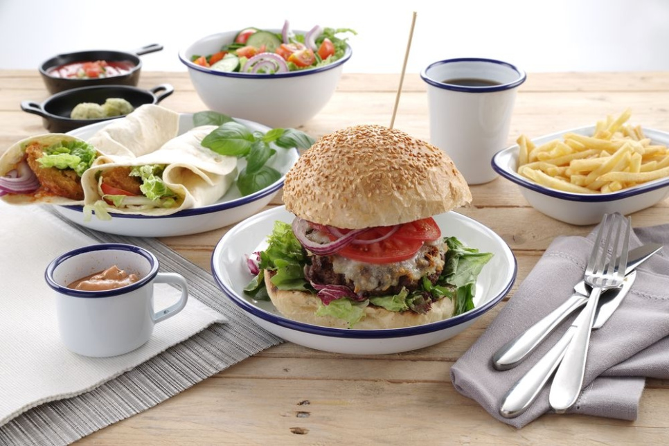 Geëmailleerd diep bord, 20 cm - Hendi