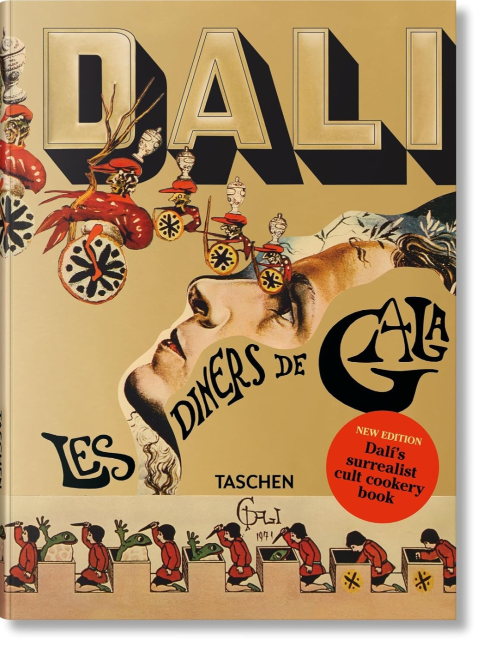 Dalí. Les dîners de Gala - Salvador Dalí in de groep Koken / Kookboeken / / bij The Kitchen Lab (2304-36055)