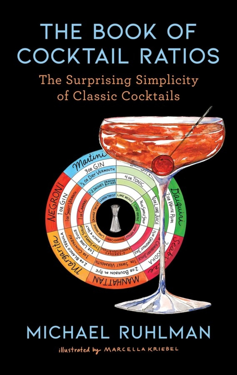The Book of Cocktail Ratios - Michael Ruhlman in de groep Koken / Kookboeken / Drankjes & cocktails / bij The Kitchen Lab (2304-36060)