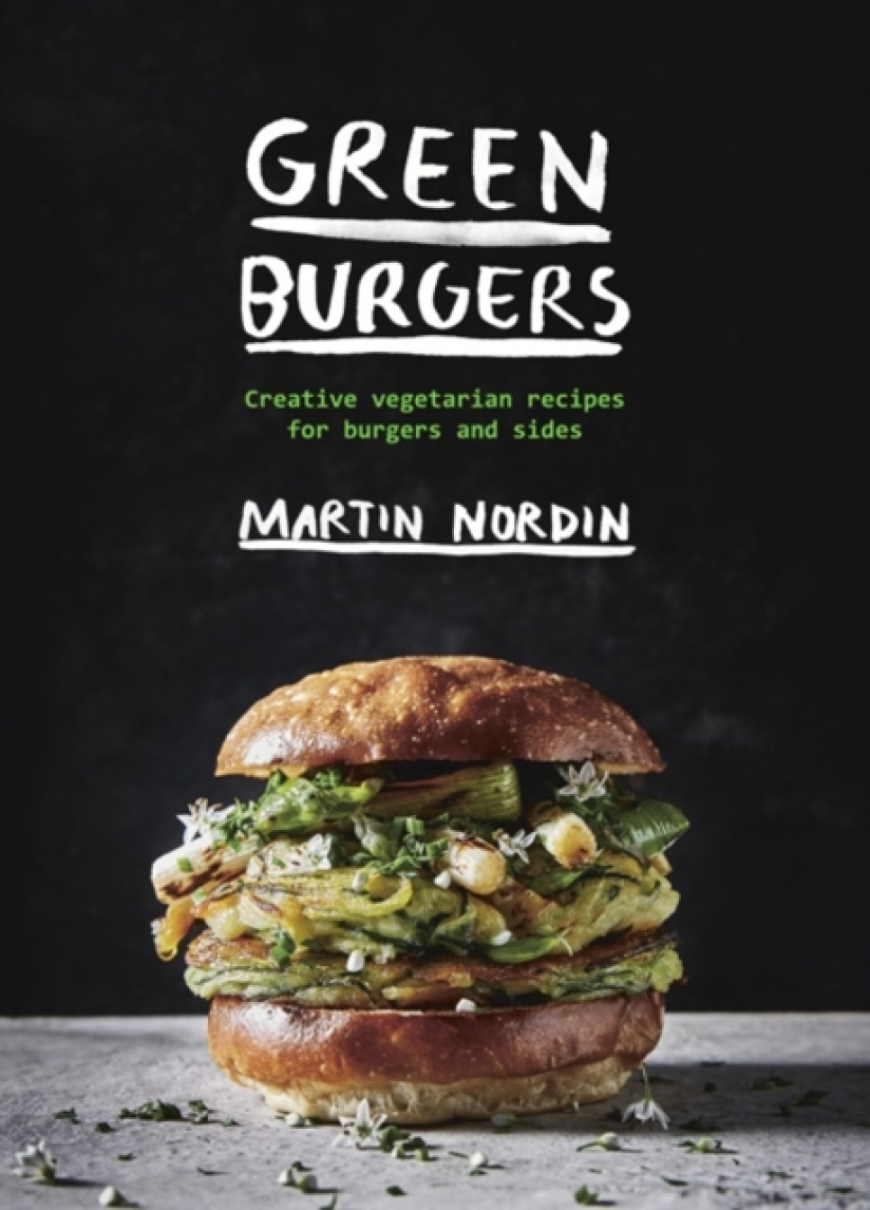 Green Burgers - Martin Nordin in de groep Koken / Kookboeken / / bij The Kitchen Lab (2304-36065)