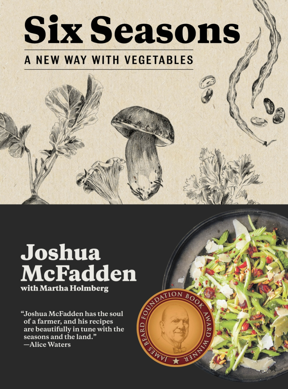 Six Seasons: A New Way with Vegetables - Joshua McFadden in de groep Koken / Kookboeken / / bij The Kitchen Lab (2304-36069)