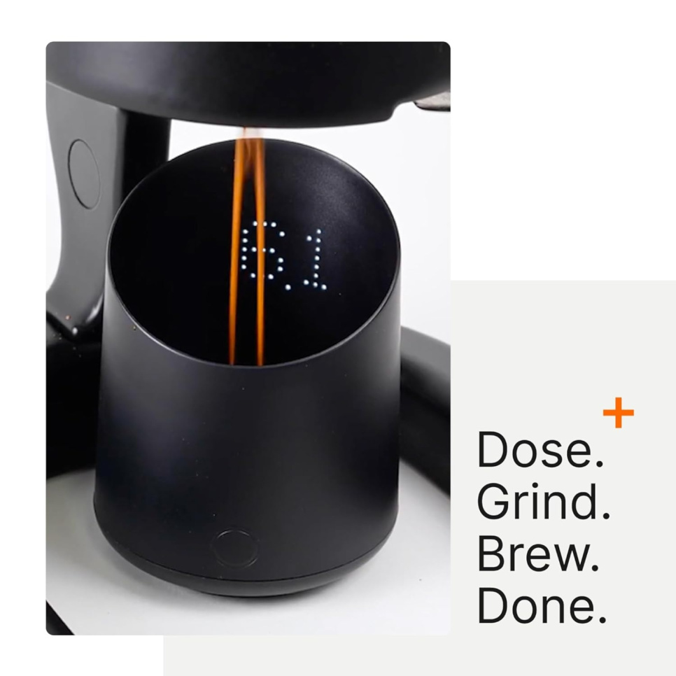Subminimal SubScale espressoweegschaal, zwart
