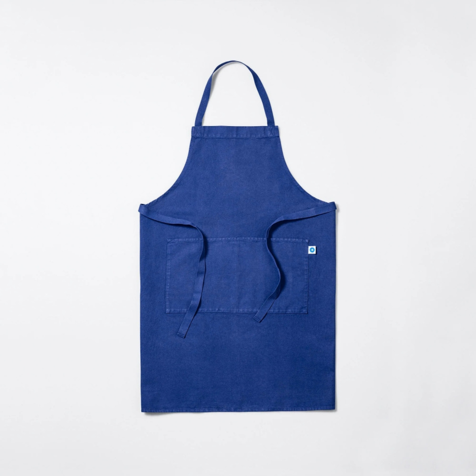 Schort, Blauw - Veark in de groep Koken / Keukentextielen / De schorten bij The Kitchen Lab (2324-36549)