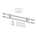 Magneetstrip 40 cm, RS-M40 - Veark
